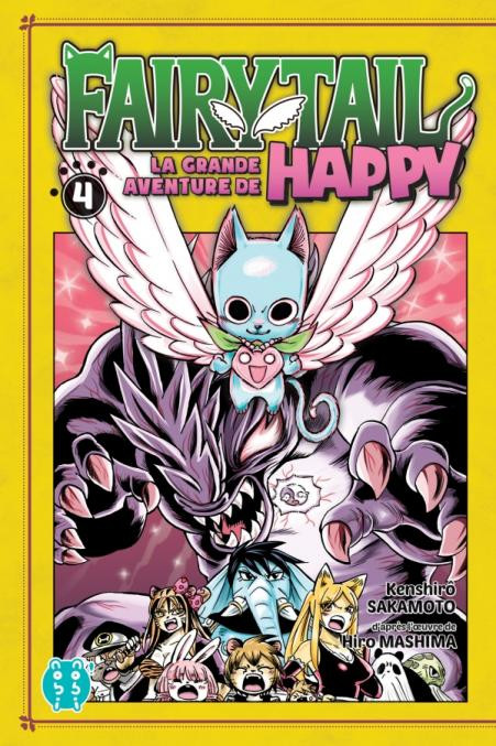 Fairy Tail - La grande aventure de Happy T. 4 & T. 5 - Par Kenshirô Sakamoto - nobi nobi