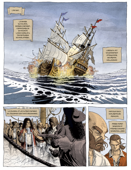 Radisson – T4 : « Pirates de la baie d'Hudson » – par Jean-Sébastien Bérubé – Glénat Québec