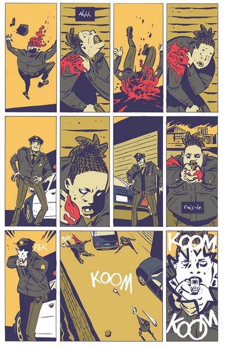 November, vol. 2 - Par Matt Fraction, Elsa Charretier & Matt Hollingsworth - Éd. Sarbacane.