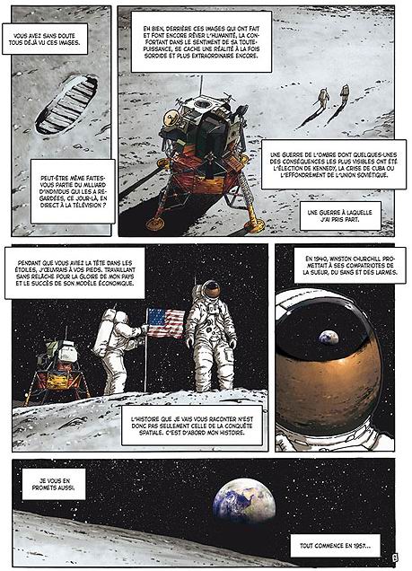 La Guerre secrète de l'espace, T1 : 1957 Spoutnik - Par Hautière, Cuvillier & Pinchon - Delcourt