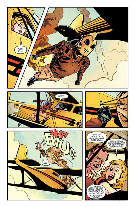 Rocketeer - Nouvelles aventures T.1, Le Cargo maudit - Par Mark Waid & Chris Samnee - Ed. Delcourt