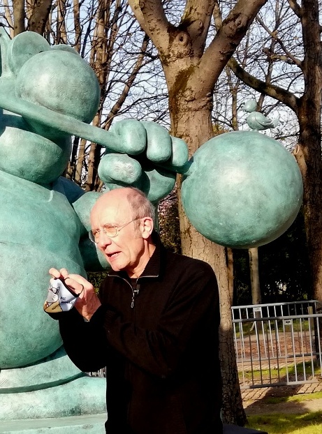 Le Chat de Geluck sur les Champs : le monde de l'Art contemporain sort ses griffes
