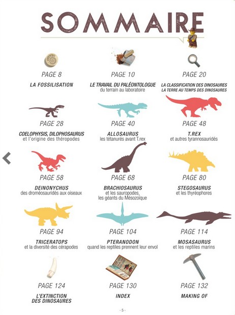 Lego Dino - Par Florent Goussard et Shobrick - Glénat