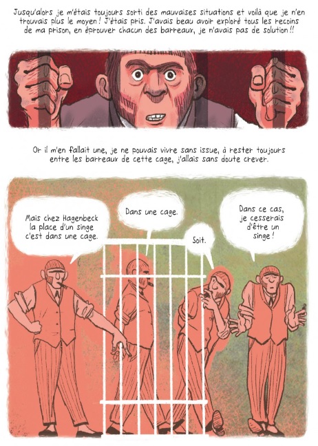 La Conférence - Par Mahi Grand d'après Kafka - Dargaud