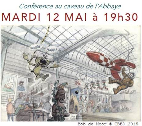 Conférence BD à l'Abbaye de Caunes Minervois