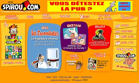 Le magazine Spirou se décline en multimedia