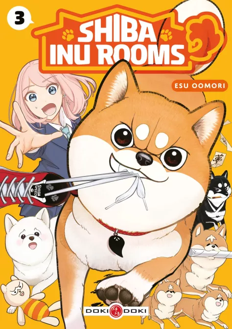 Shiba Inu Rooms T.3 - Par Esu Oomori - Éd. Doki Doki