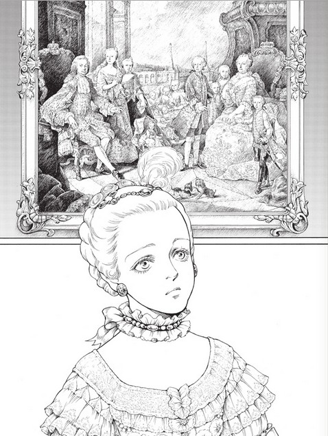 Marie-Antoinette, nouvelle princesse du manga