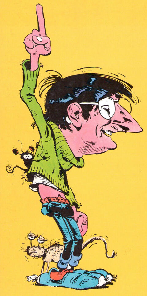 Franquin complètement timbré !