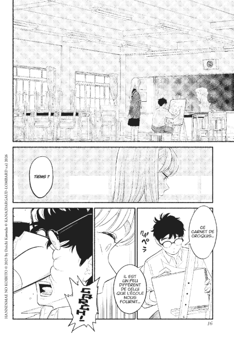Esquisses de nos cœurs en devenir T.1 - Par Daichi Kawada – Ed. Kana