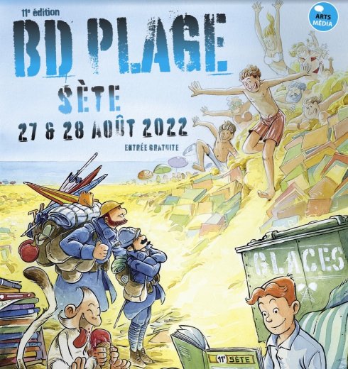 11e Festival BD plage de Sète : soleil, dédicaces et convivialité