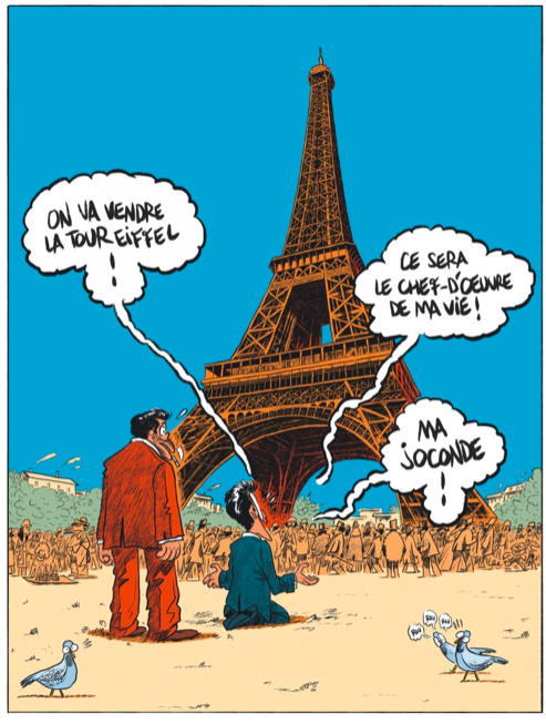 L'Homme qui vendit la Tour Eiffel : Une tartufferie bien réelle