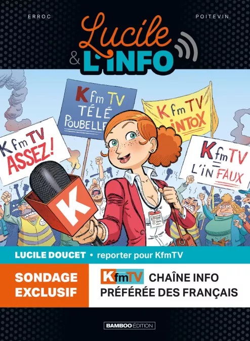 Lucile & l'info T. 1 - Par Erroc et Poitevin - Editions Bamboo