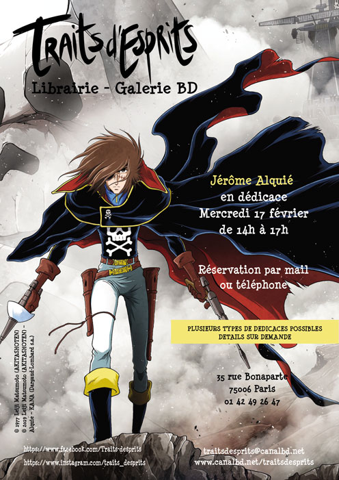 Jérôme Alquié chez Traits d'Esprit (Paris)