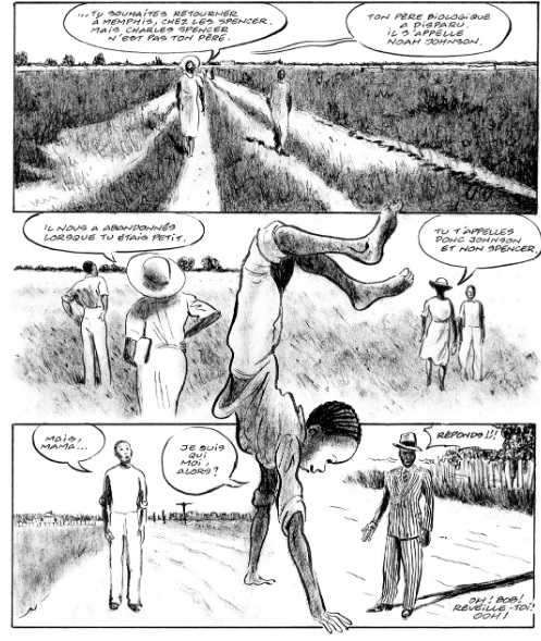 Les Derniers Jours de Robert Johnson - Par Frantz Duchazeau - Ed. Sarbacane.