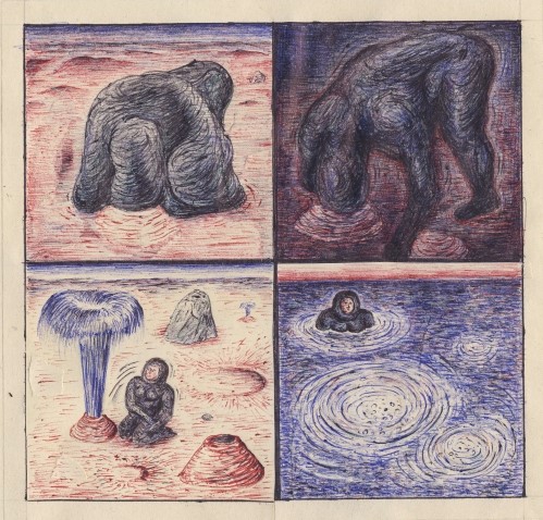 "Elpmas" de Moondog, revisité en musique... et en dessins !