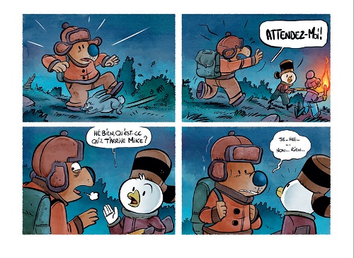 Trappeurs de rien T3 : Coco a disparu – Par Olivier Pog, Thomas Priou, Johann Corgié – Editions de la Gouttière