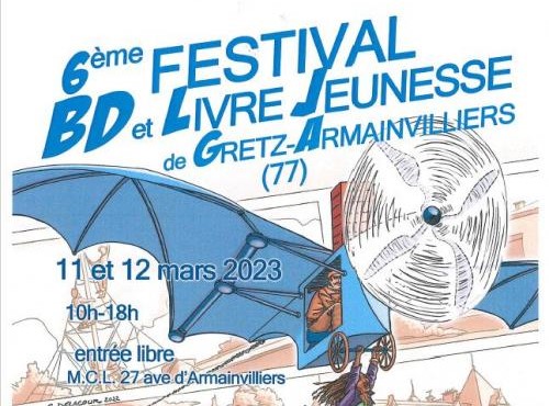 6e Festival BD et Livre Jeunesse de Gretz Armainvilliers (77)