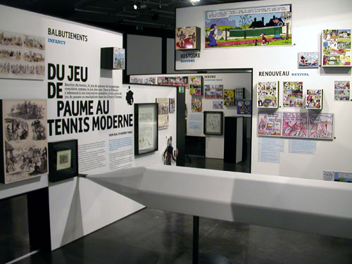 Retour gagnant de la BD à Roland-Garros