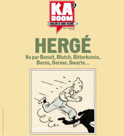"KaBoom" n° 16 : hommage à Hergé… mais pas seulement