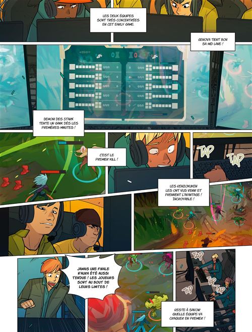 EVO, une histoire de gamers T. 1 : Connexion - Par Alain T. Puysségur & Grelin - Jungle