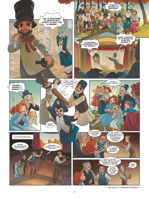 Eugénie et les Mystères de Paris T. 4 : le maître du chaos 