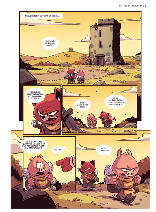 Le Trésor des Terres de Ruines – Par Derek Laufman – Bamboo