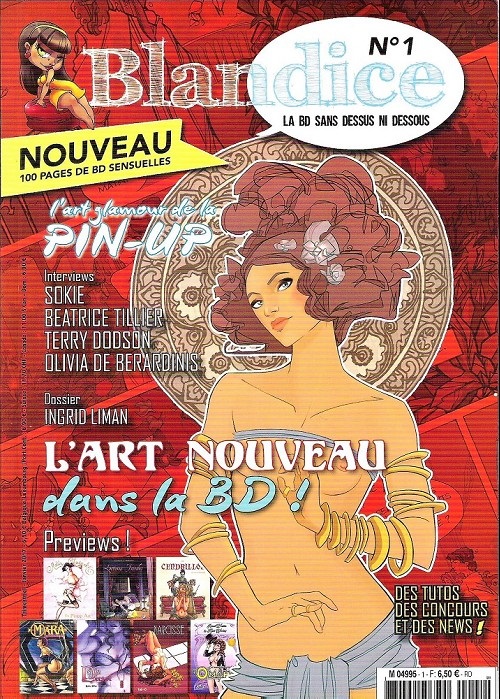 Angoulême 2024 : Katia Even & Thierry Plée : « Notre revue de bande dessinée érotique "Blandice" prend un nouveau départ. »