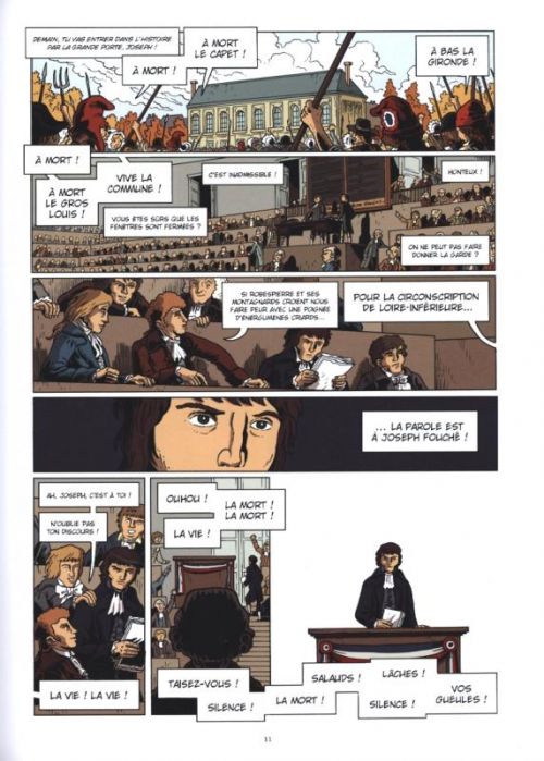 Fouché T. 1 : Le Révolutionnaire – Nicolas Juncker et Patrick Mallet – Les Arènes BD