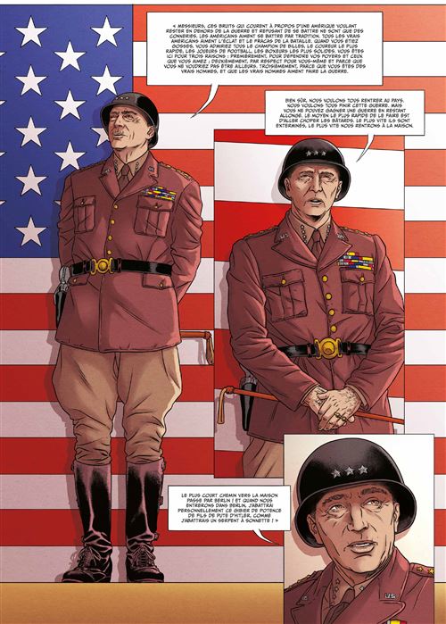 Les Maîtres de guerre : Patton - Par Pécau & Salvatori – Ed. Delcourt