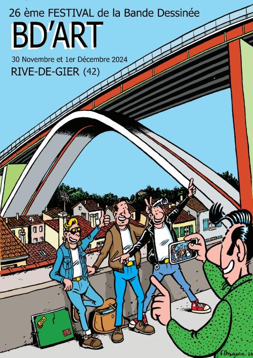 26e BD'ART : Frank Margerin à Rive-de-Gier