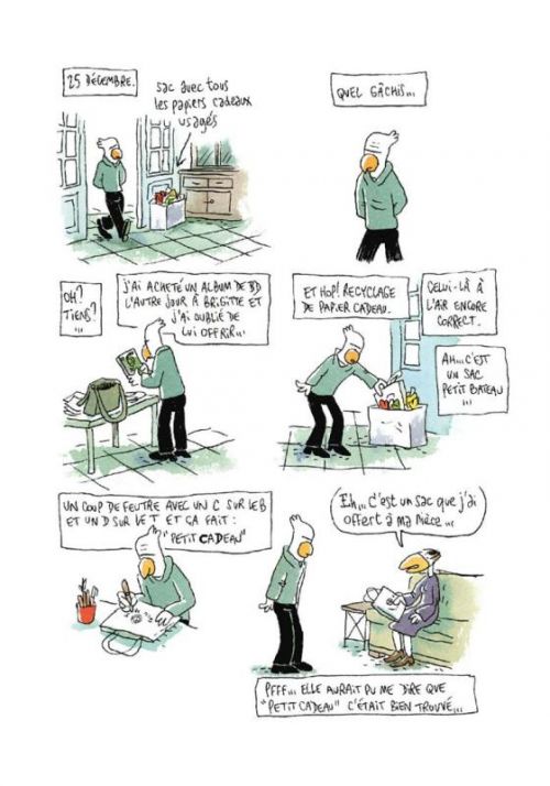 Les Petits Riens T. 9 : Les chemins de désir - Par Lewis Trondheim - Ed. Delcourt