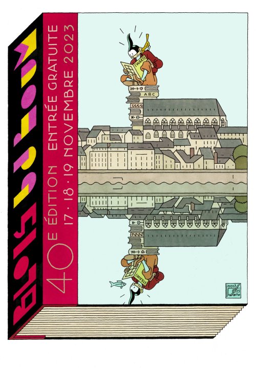 Joost Swarte à l'affiche du festival bd Boum de Blois 
