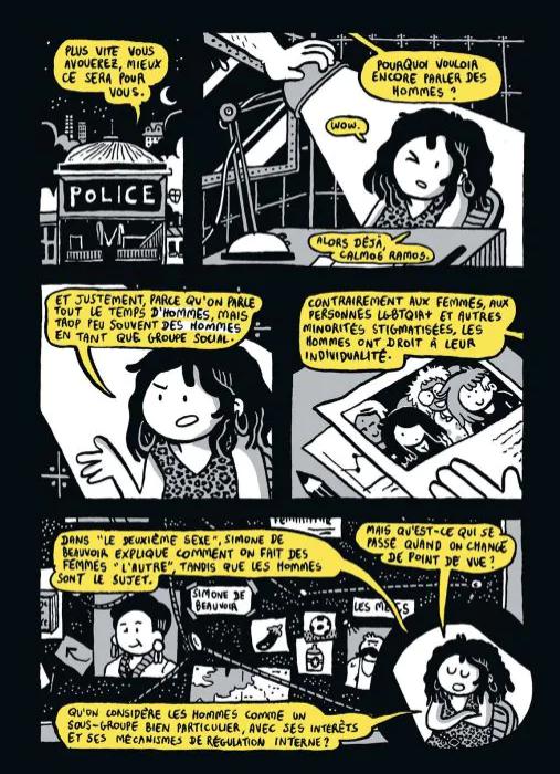 On ne naît pas mec, par Daisy Letourneur et Shyle Zalewski, première collaboration Steinkis/Zones