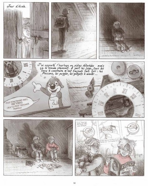 les crayons - Par Frédéric Bihel - Ed. Futuropolis