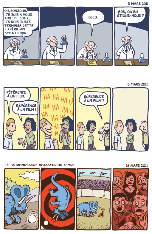 "Soudain l'univers prend fin" : l'infinie absurdité des strips de Dakota McFadzean