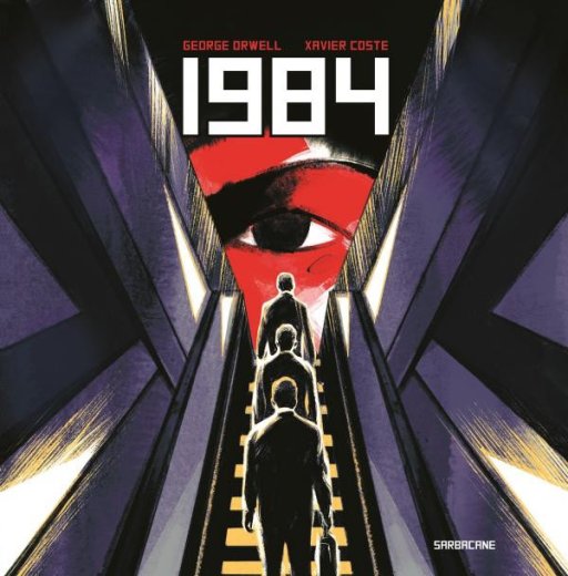 Xavier Coste dédicace "1984" à la Librairie Temps Libre (Paris)
