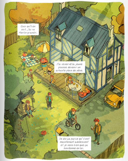 Les Contes des coeurs perdus : Merlin - Par Loïc Clément & Carole Maurel - Delcourt Jeunesse