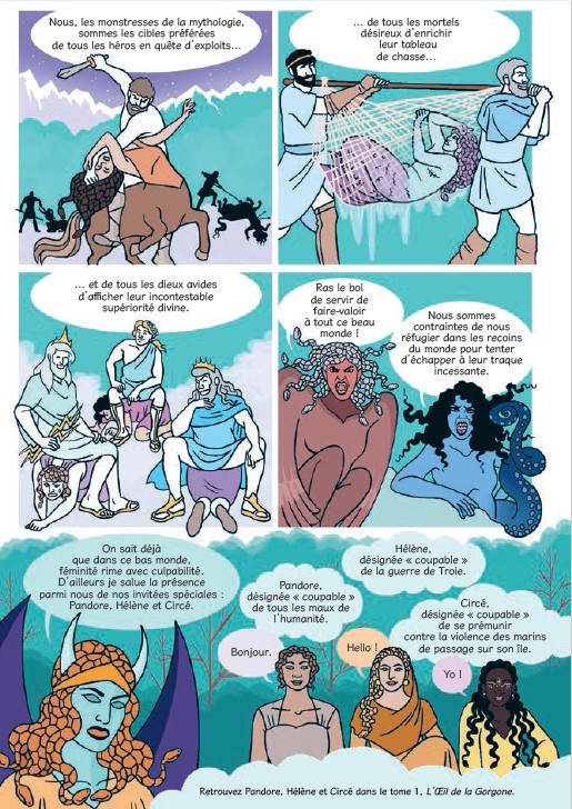 La Voix des Harpies - Par Noémie Fachan, alias @maedusa_gorgon – Ed. Leduc Graphic