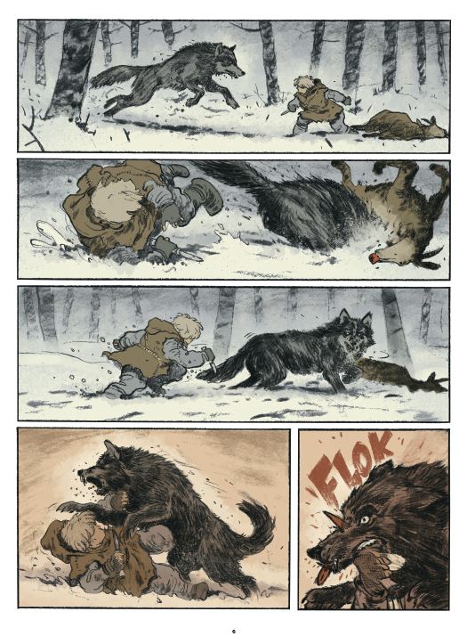 La Ferme de l'enfant-loup - Par Jean-David Morvan, Facundo Percio et Patricio Delpeche – Ed.Albin Michel