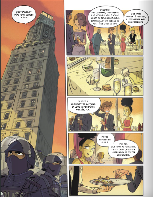 Les Enquêtes de Philippine Lomar - T. 6 : La Folle affaire du Saphir - Par Dominique Zay, Greg Blondin & Dawid - Ed. La Gouttière