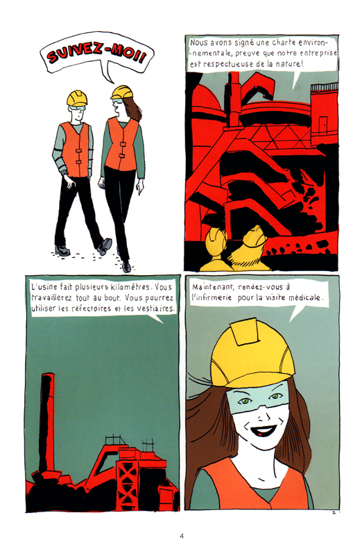 "Bienvenue à l'usine" (Vide Cocagne) : Bastien Bertine dessine le cœur de l'industrie