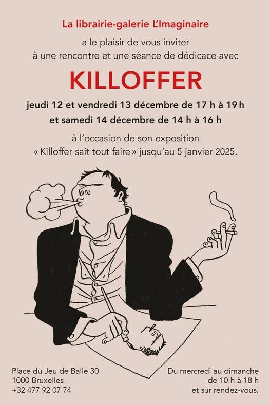 Killofer : rencontres & séances de dédicace
