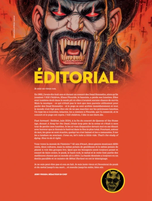 Métal Hurlant Hors-Série Hellfest Par collectif - Les Humanoïdes Associés