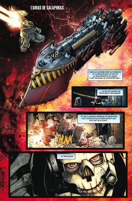 Warhammer 40000 T3 : Déchus - Par George Mann & Tazio Bettin - Soleil Comics