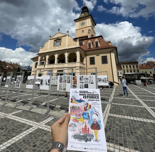 Au Festival international de la BD historique de Braşov (Roumanie), n'y cherchez pas Dracula…