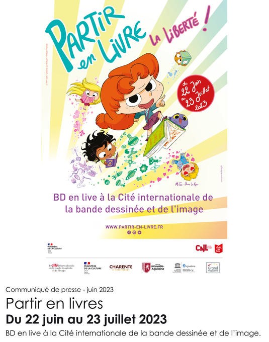 Partir en Livres avec la Cité de la BD