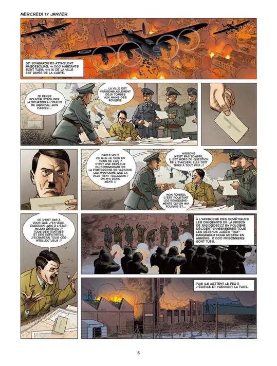 Les 100 derniers jours d'Hitler - Par Filip Andronik, Senad Mavric, Jean-Pierre Pécau & Jean Verney d'après Jean Lopez - Ed. Delcourt