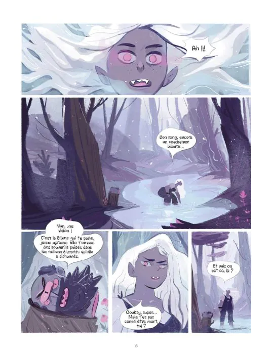 La Marche Brume T.2 Les Chimères, en route vers les ténèbres - Par Stéphane Fert - Éd. Dargaud