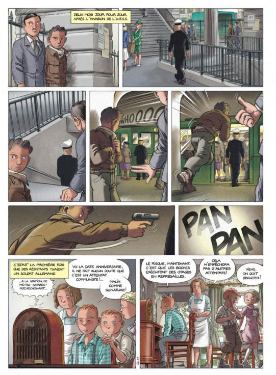 Les Enfants de la Résistance T.3 : Les Deux Géants – Par Vincent Dugomier et Benoît Ers – Le Lombard